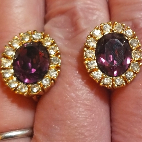 Dior Jewelry - HP 🎊CHRISTIAN DIOR Vintage Crystal Earrings